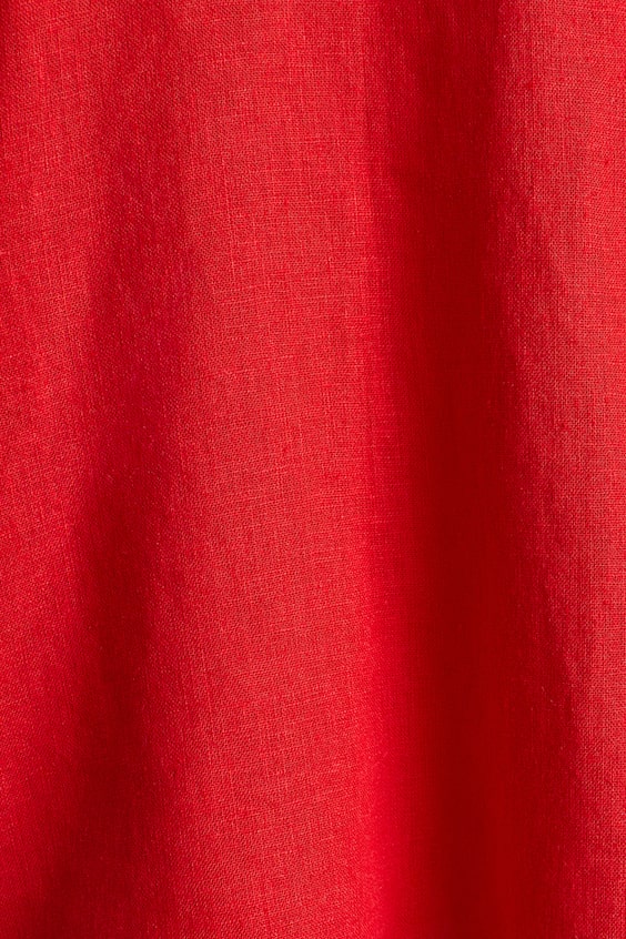 Блуза из смесового льна