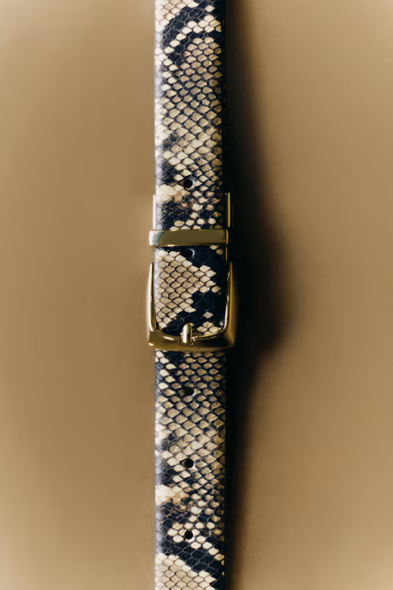 Реверсивный ремень из кожи