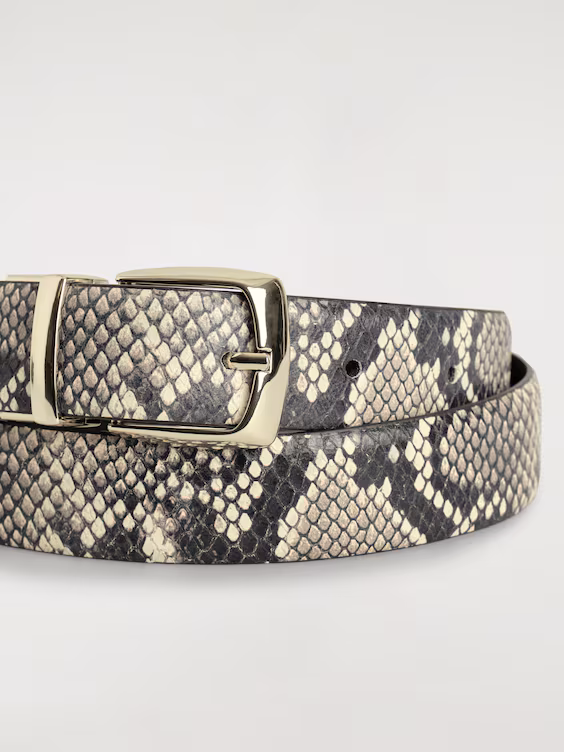 Реверсивный ремень из кожи