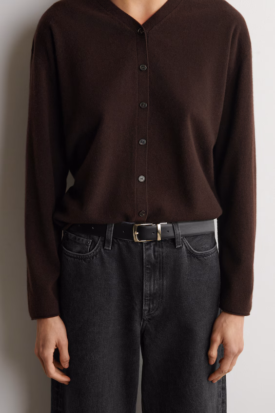 Реверсивный ремень из кожи