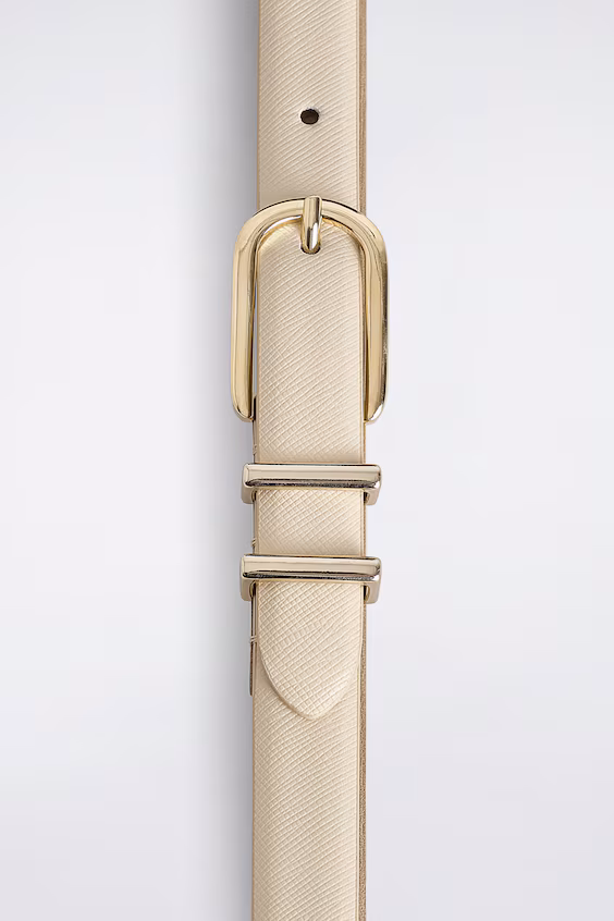 Ремень из кожи сафьяно