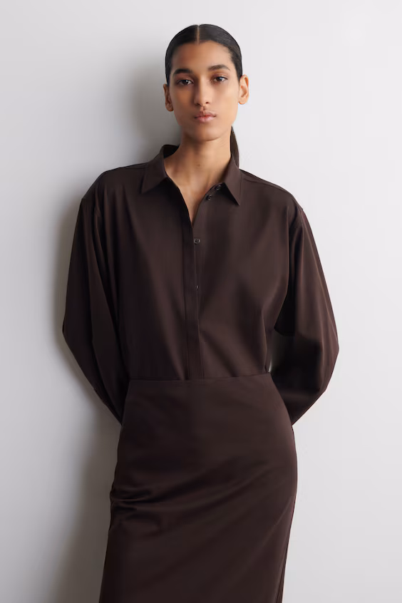 Миди-юбка-карандаш из трикотажа