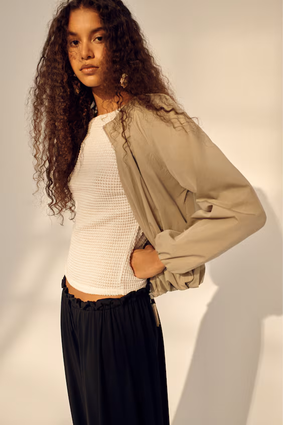 Брюки комфорт с шариками из мягкого джерси