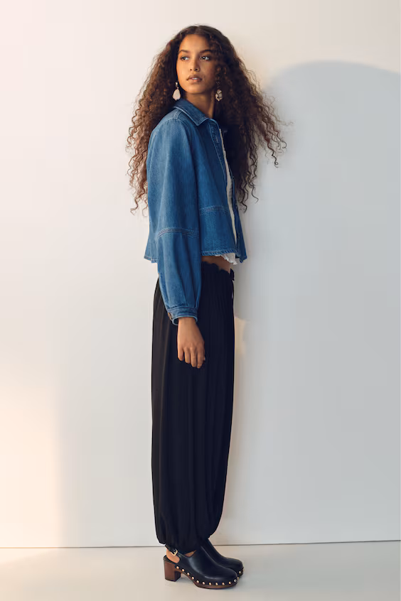 Джинсовая рубашка