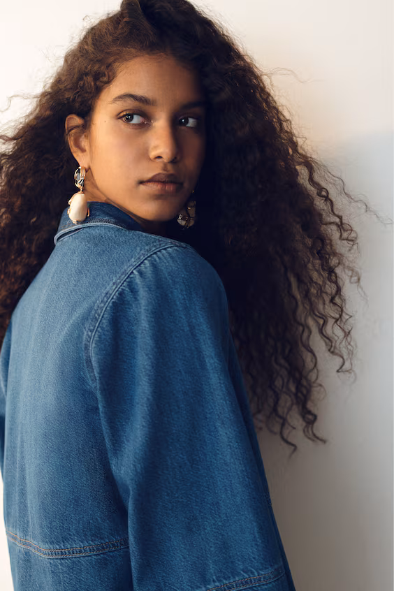 Джинсовая рубашка