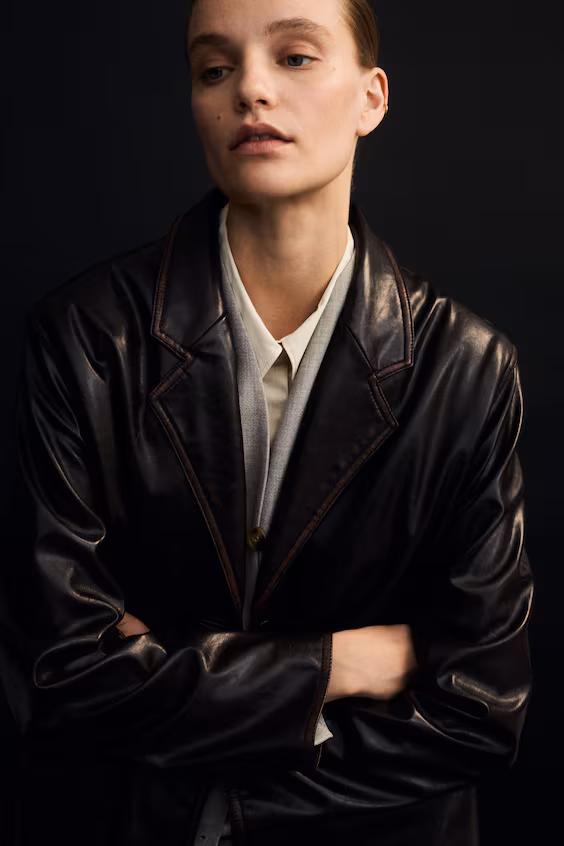 Блейзер без лацканов