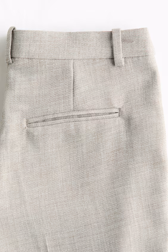 Брюки-клеш из хлопка