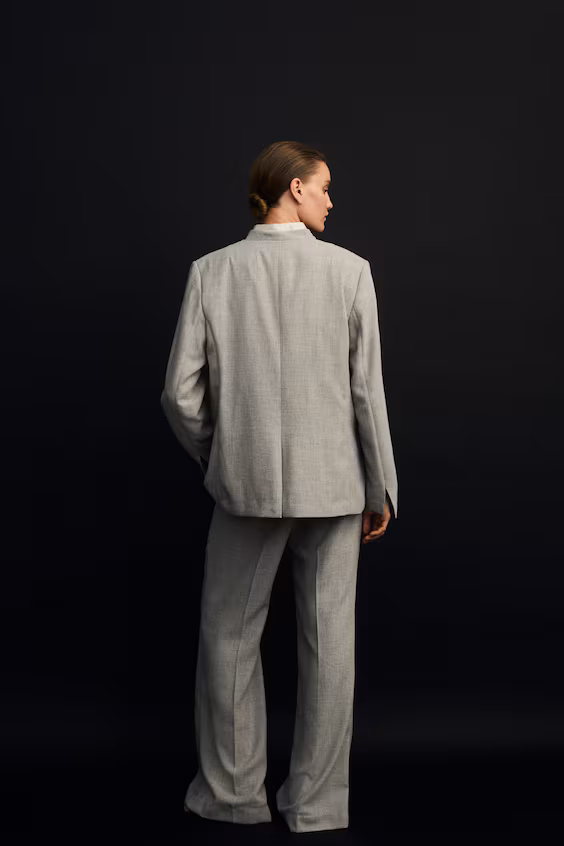 Брюки-клеш из хлопка