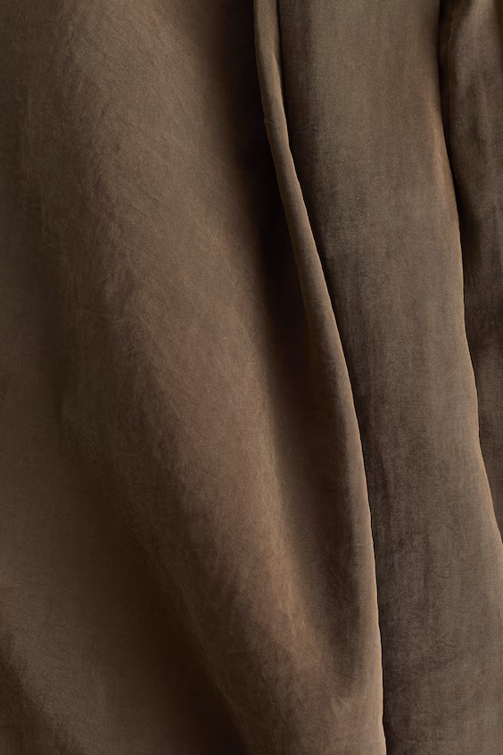 Брюки из модала с волнистыми низами