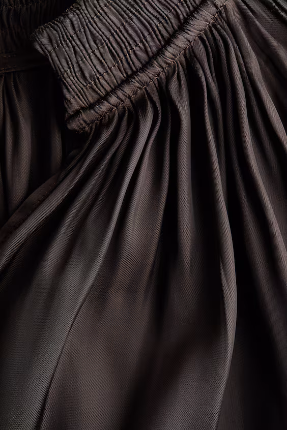 Свободная блуза с v-образным вырезом