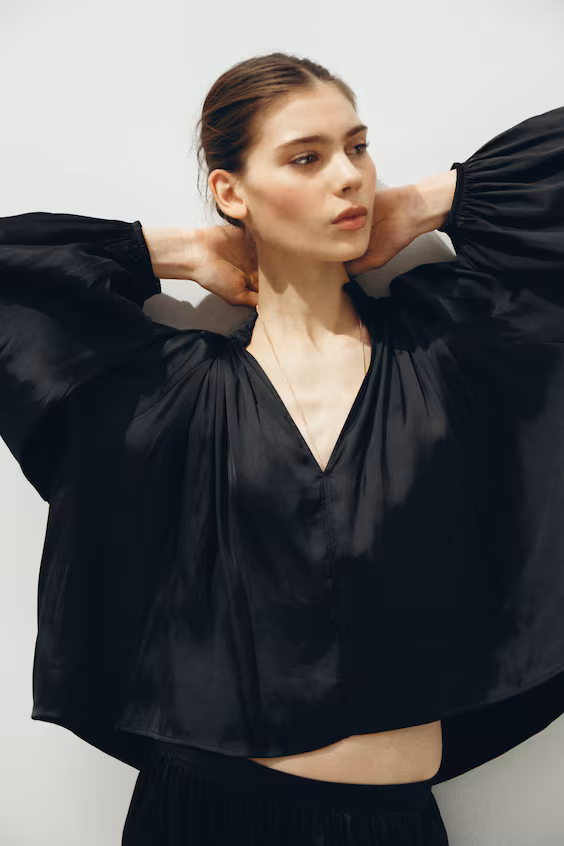 Брюки с волнистыми краями