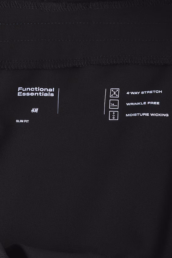 Классические брюки wrinkle-resistant slim fit