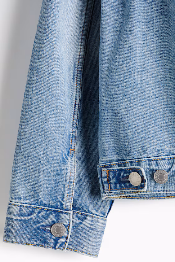 Джинсовая куртка тракер