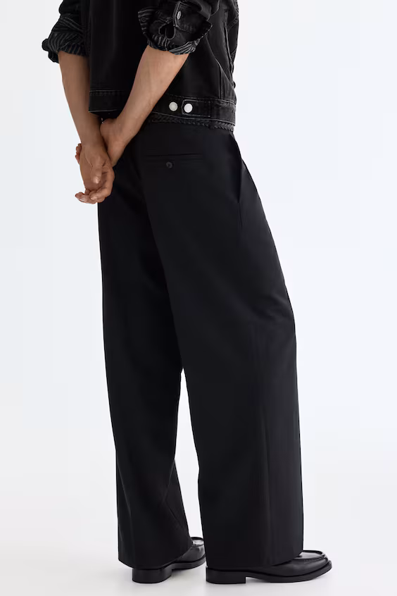 Классические брюки loose fit