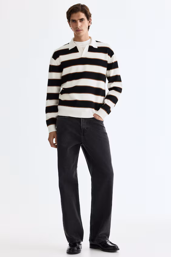 Поло relaxed fit