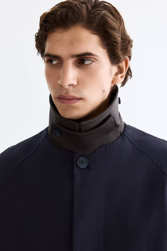 Плащ в стиле макинтош