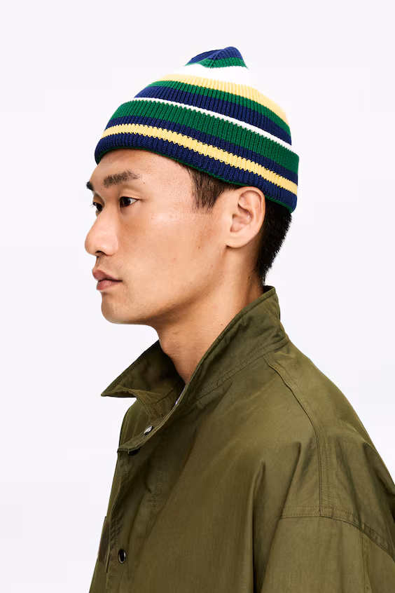 Шапка из хлопка