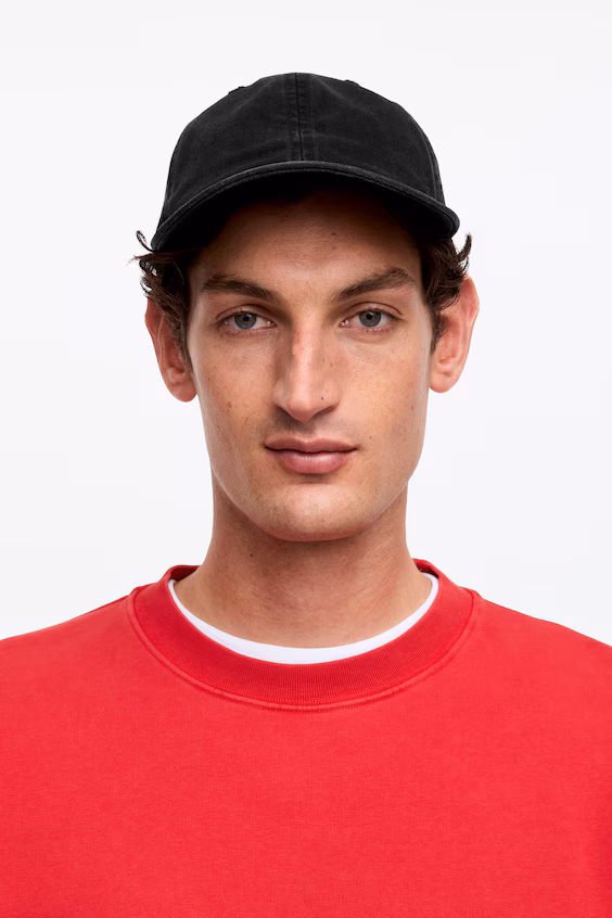 Бейсболка из стеганого хлопка