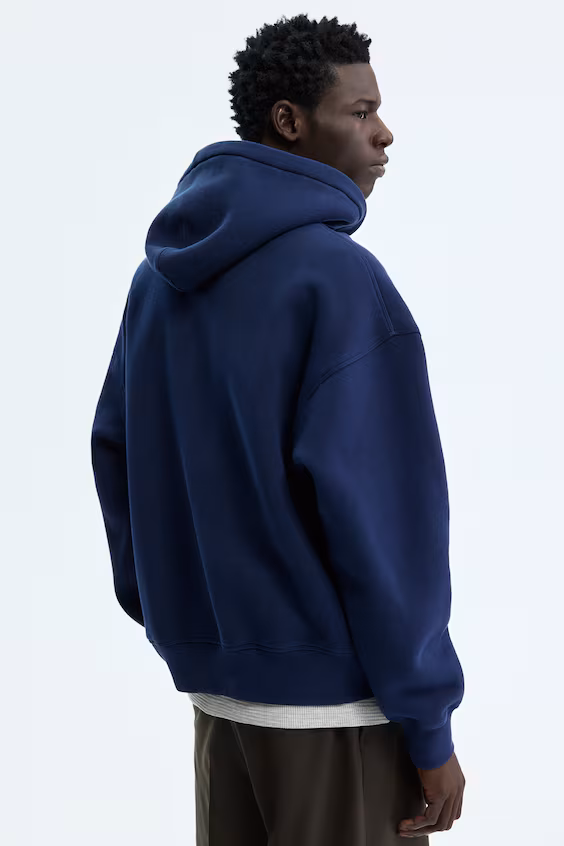 Парка с капюшоном в стиле оверсайз с принтами