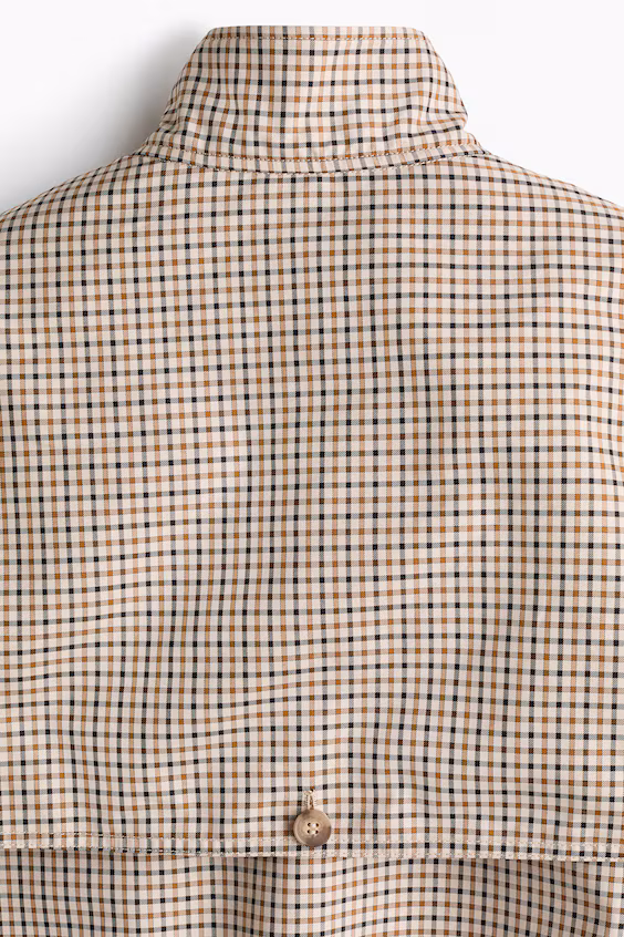 Куртка из хлопкового саржевого полотна