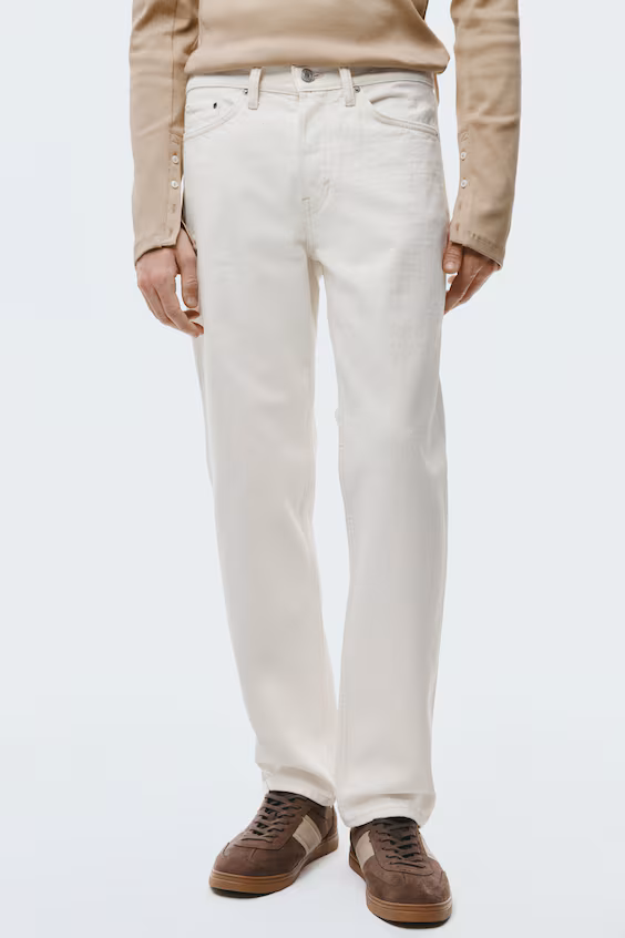 Джинсы прямого кроя