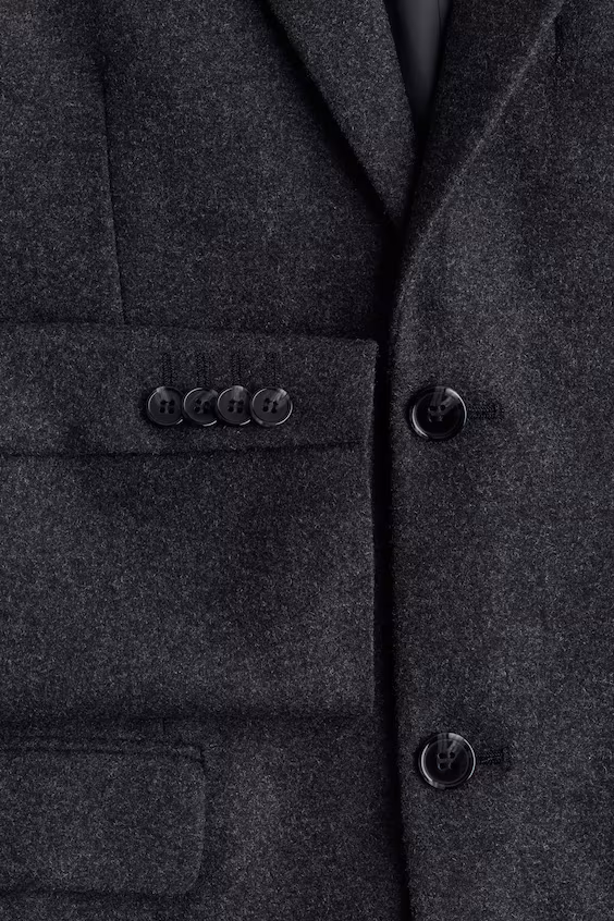 Пальто из шерстяной смеси regular fit