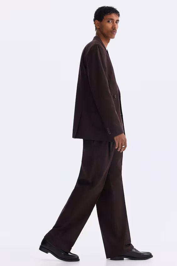 Расслабленный пиджак с застежкой на пуговице relaxed fit