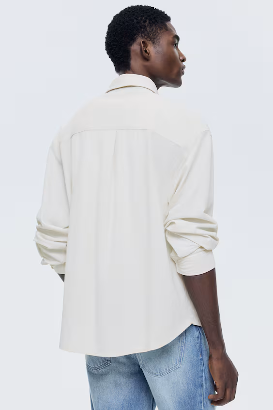 Рубашка свободного кроя