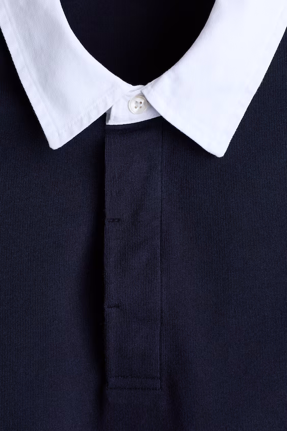 Рубашка поло loose fit из хлопка