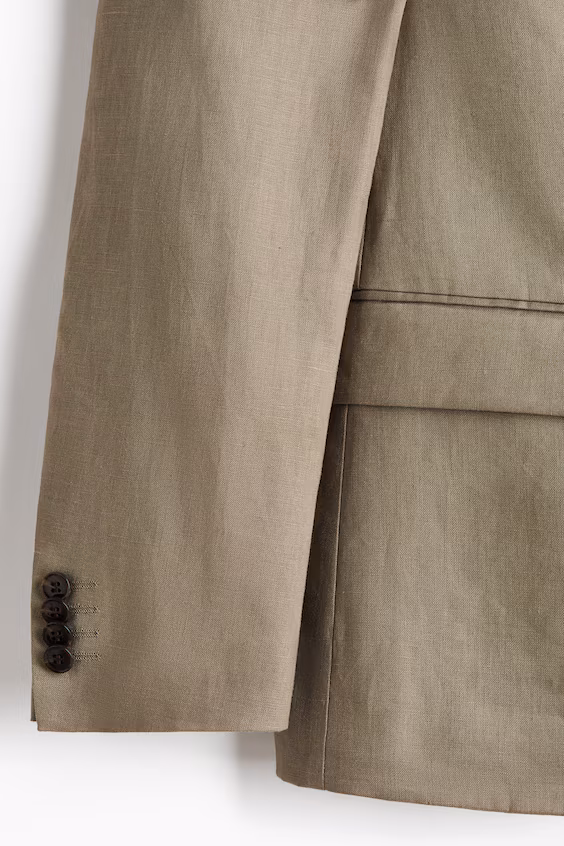 Пиджак из льна slim fit