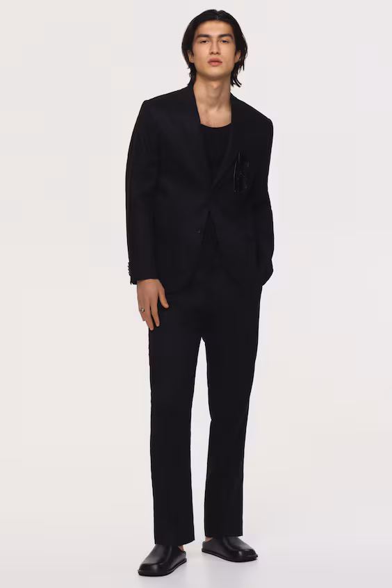 Пиджак из льна slim fit