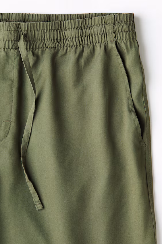 Брюки из лиоцелла свободного кроя relaxed fit