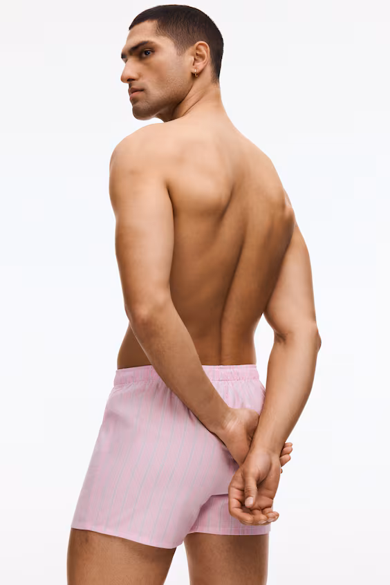 Пакет из 2 боксеров из ткани