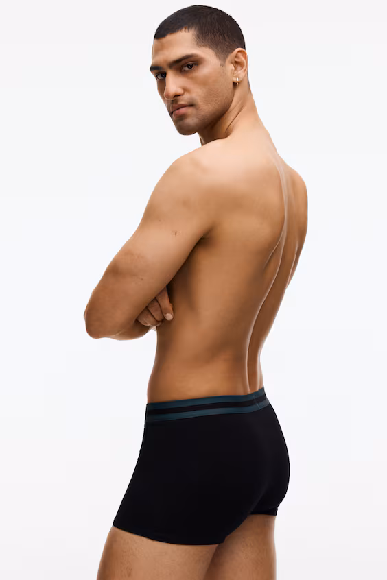 Пакет из 10 коротких боксеров из хлопка