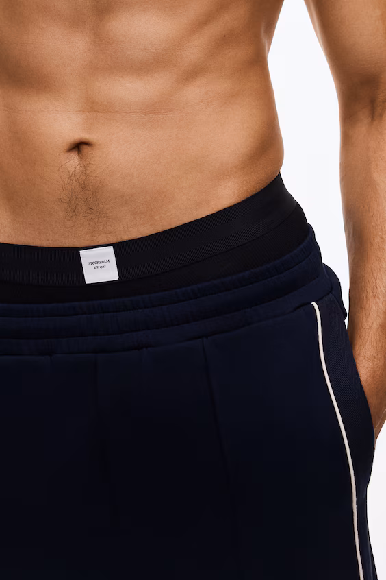 Пакет из 3 коротких рубчиковых боксеров