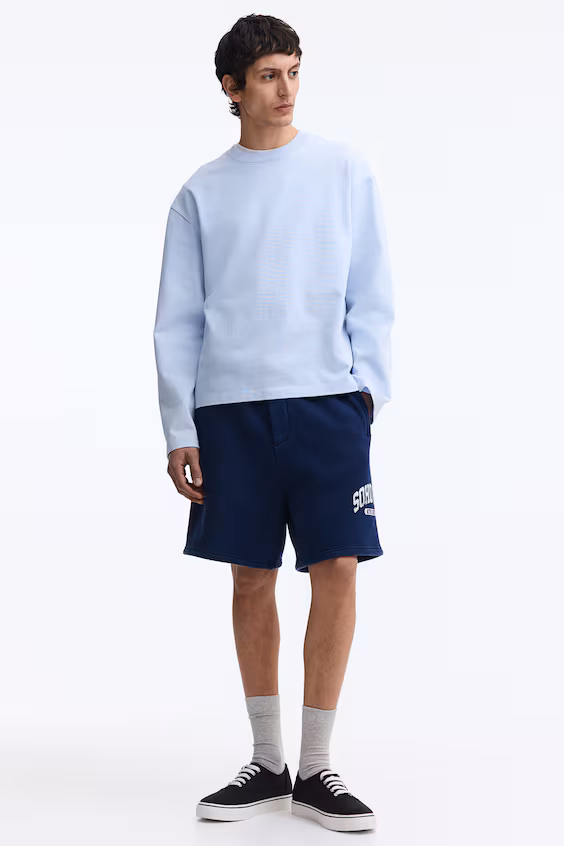 Джинсовые шорты relaxed fit