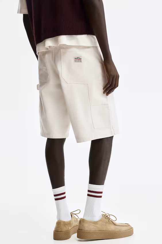 Джинсовые шорты carpenter с комфортной посадкой