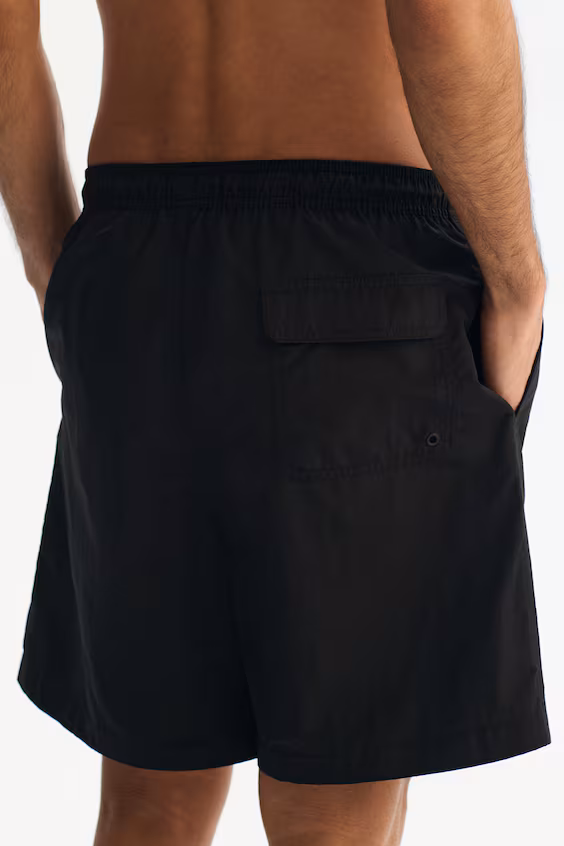 Длинные купальные шорты