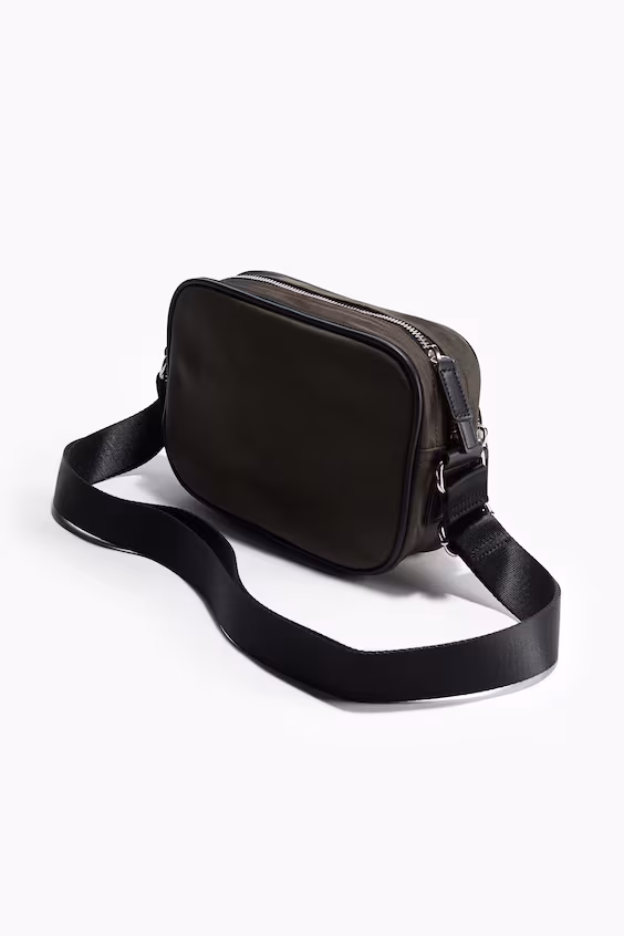 Сумка через плечо из джинсовой ткани