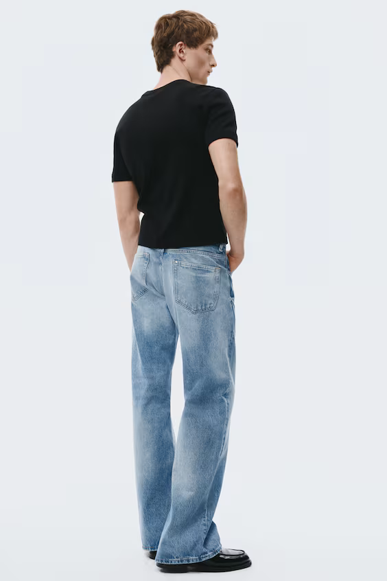 Джинсы прямого кроя relaxed bootcut