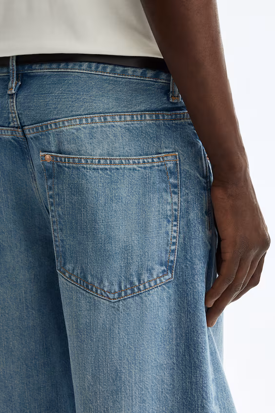 Джинсы прямого кроя loose