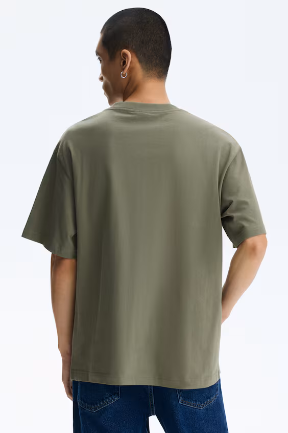 Футболка с принтом в стиле loose fit