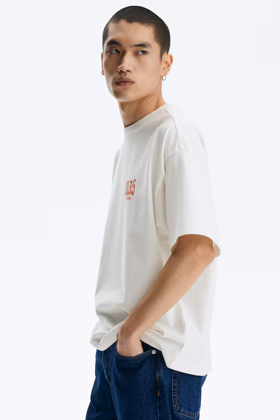 Футболка с прямым кроем oversized fit