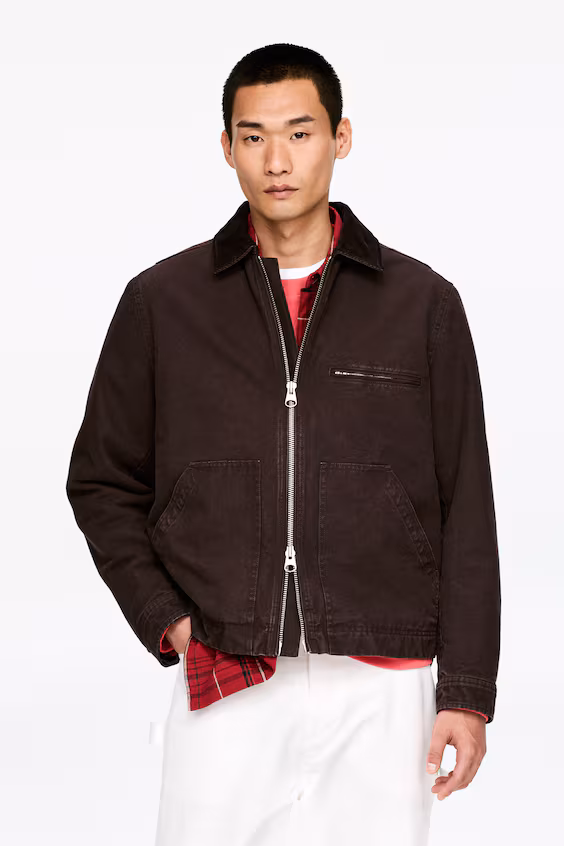 Куртка из хлопкового холста