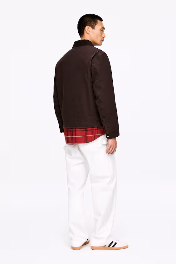 Куртка из хлопкового холста