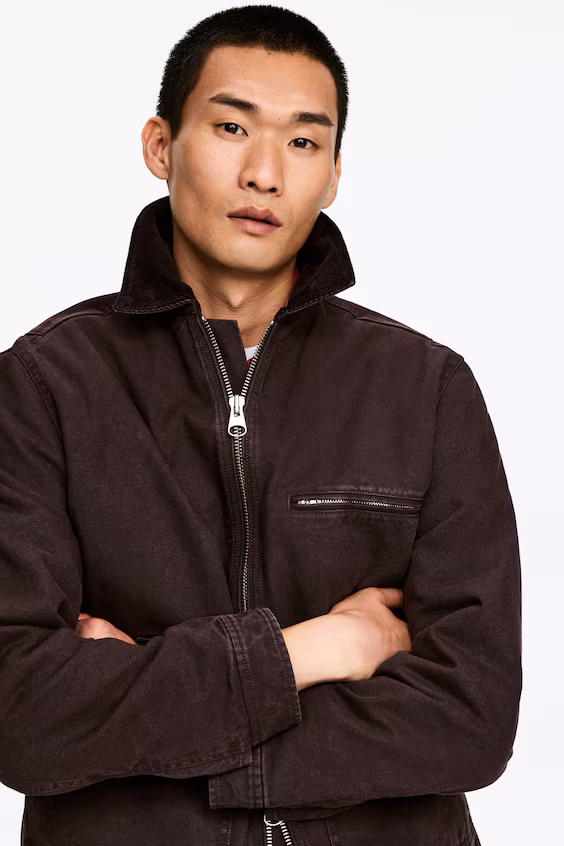 Куртка из хлопкового холста