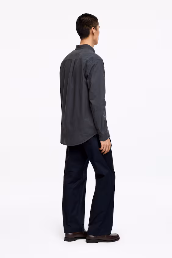 Рубашка из макалена в повседневном стиле