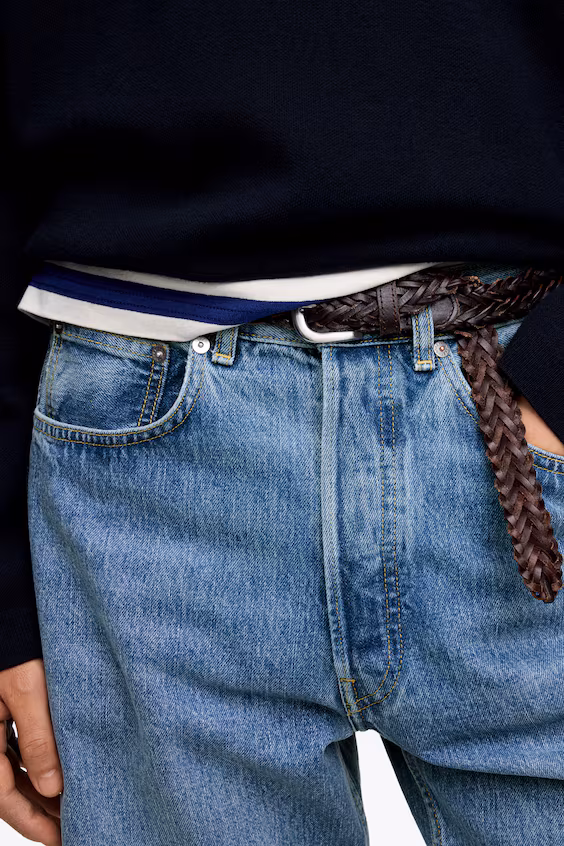 Джинсы creek в свободном стиле с барабанным кроем