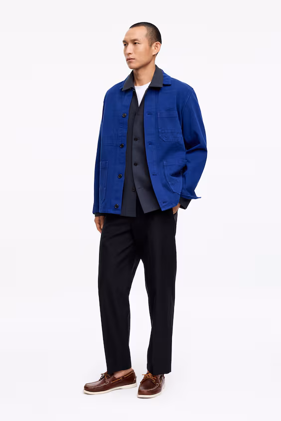 Пальто из смесовой ткани с tencel