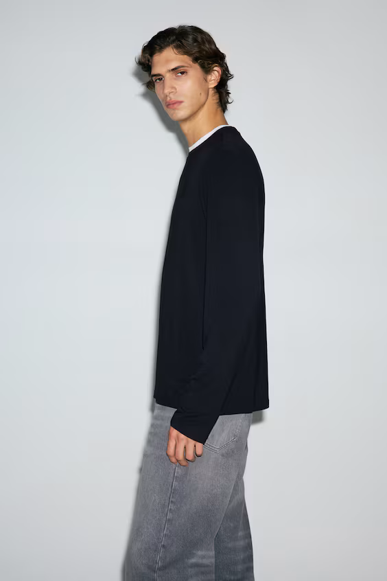 Длинный свитер warming стандартного кроя